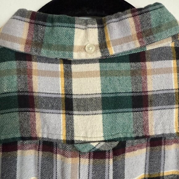 Ben Sherman Shirt Mens XL Plaid Long Sleeve Button Down Multicolor Preppy - Picture 5 of 7